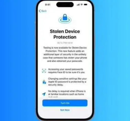 翁牛特苹果授权维修店分享被盗设备保护功能开启方法