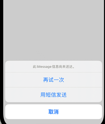 翁牛特apple维修iPhone上无法正常发送iMessage信息